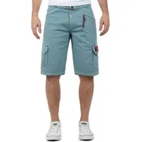 Geo Norway Sweatshorts Herren Regular Fit Cargo Shorts Mid Waist bapalaga men im Cargo Style
