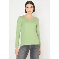 CECIL Langarmshirt aus reiner Baumwolle