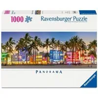 Ravensburger Puzzle Erwachsenenpuzzle 1000 Teile - Nachtlichter am Ocean Drive, 1000 Puzzleteile