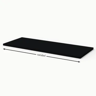 Sanipa 4balance Abdeckplatte, Schwarz-Matt, AP15908 AP15908