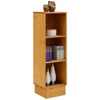 OTTO home Regal Milan, Höhe 128 cm, Massivholz, FSC®-zertifiziert