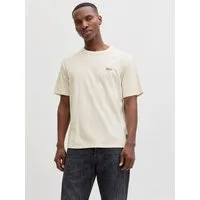 Jack & Jones Rundhalsshirt JJEDOVER GRAPHIC TEE SS CREW NECK SN Baumwolle, relaxed fit