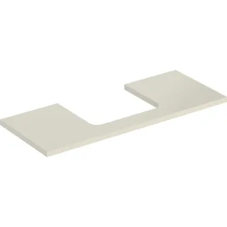 Geberit ONE Waschtisch-Platte, Ausschnitt mittig, für Aufsatzwaschtisch 505285004