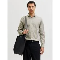 Jack & Jones Langarmhemd JPRBLAPARKER Slim Fit Hemd, atmungsaktiv, ideal für den Alltag Baumwolle, slim fit