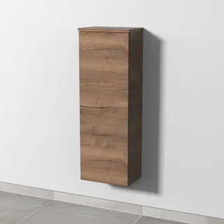 Sanipa 3way Mittelschrank mit 1 Tür, Eiche-Tabak, SM16650 SM16650