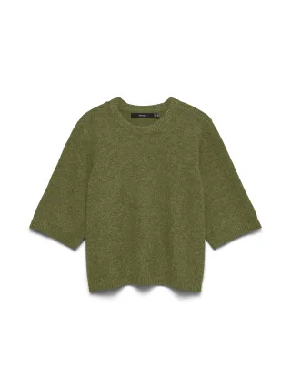 VERO MODA - VMBOOM 2/4 O-NK OVERSIZE PULLOVE GA NOOS - Gr. - S