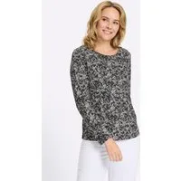 Sieh an! T-Shirt Langarm-Shirt Langarm