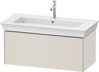 Duravit White Tulip Waschtischunterbau wandhängend Nordic Weiß Seidenmatt 984x458x410 mm - WT4242039 WT4242039390010