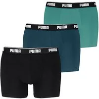 PUMA Boxershorts PUMA MEN EVERYDAY BASIC BOXERS 3P (3er Pack) Komfortabler elastischer Logobund