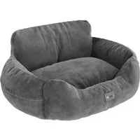 BENNO Tierbett Hundesitz BUDDY Auto 55x45x30 cm, waschbar, rutschfest, Polyester, Hundesitz BUDDY – quadratischer Autositz, waschbar, rutschfest
