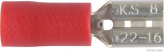HERTH&BUSS Quetschverbinder, DIN 46245 Flachsteckhülse rot - 50252505066