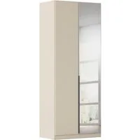 OTTO home Drehtürenschrank Kleiderschrank Schrank Garderobe AGORDO mit Dekor- oder Hochglanzfront (in zwei Griff-Farben, Breiten 91-405 cm) durchdachte Innenausstattung, in 8 Breiten und 2 Höhen MADE IN GERMANY