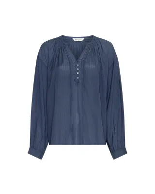 msch copenhagen - Bluse - MSCHGabrielle blau - Gr. - M