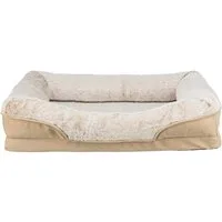 TRIXIE Hundebett Vital Bett Lino Soft - beige - 70 × 55 cm