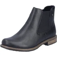 Rieker Chelseaboots Stiefelette, Boots, Blockabsatz, mit elastischem Einsatz