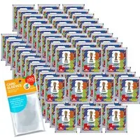 Panini Sammelkarte World Cup 2026 Sticker 100 Tüten + Exklusive Collect-it Hüllen