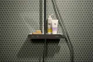 Hansgrohe Showerpipe Activera S 240 1jet EcoSmart+ mit ShowerTabletSelect 360 chrom,28639000 28639000