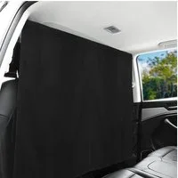FOUORTUNATE-BEE Fensterfolie Auto Sichtschutz Vorhang, Trennvorhang für Pkw und Wohnmobil, Camping Vorhang für Reisen, Ruhepausen und mehr Privatsphäre