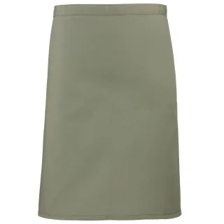 Premier Ladies/Womens Mid-Length Apron (2er-Pack) (Salbei)