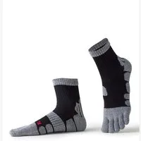 Blusmart Zehensocken Herren und Frauen-Zehen-Sportsocken (Hochwertige, geruchsabweisende, schweißabsorbierende, 3-Paar, Fitness-Lauf-Tennissocken) Für den Außenbereich, Fünf-Finger-Socken