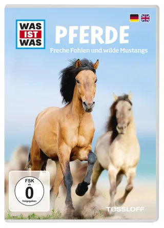 Was Ist Was DVD Pferde. Freche Fohlen und wilde Mustangs