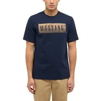 MUSTANG T-Shirt MU-Austin Block Logo Regular fit