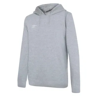 Umbro Damen/Damen Club Leisure Hoodie (Graumeliert/Weiß)