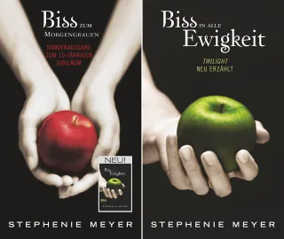 Biss-Jubiläumsausgabe - Biss zum Morgengrauen / Biss in alle Ewigkeit: Wendebuch [Gebundene Ausgabe] [2015] Stephenie Meyer Karsten Kredel Claudia Max Friedrich Pflüger Wolfram Ströle