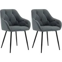 Woltu Polsterstuhl (Set, 2 St), Esszimmerstühle Ergonomisches Design Stuhl