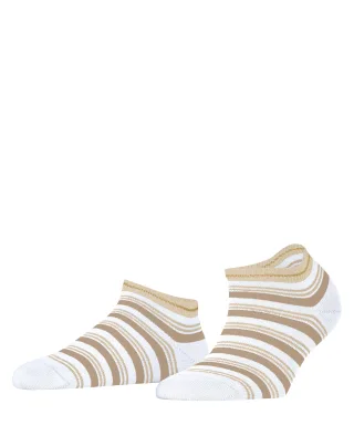 FALKE - FALKE Smart Stripe Damen white - Gr. - 36.5