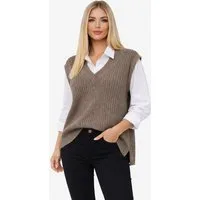 Worldclassca Pullunder WORLDCLASSCA Damen Strickpullunder mit Bluseneinsatz 2 in 1 Fashion Neue Kollektion - Stilvolle und gemütliche Strickmode für Damen