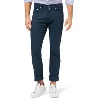 Pierre Cardin 5-Pocket-Hose Lyon Tapered Flachgewebe Baumwoll-Stretch, superleicht