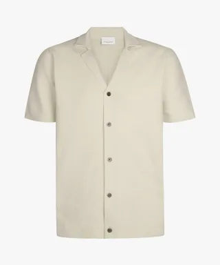 Profuomo - Offwhite Aero Ease Camp Polo cremeweiß - Gr. - XXL