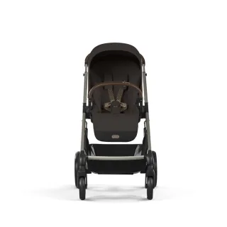 Cybex Balios S Lux Kinderwagen (Taupe Frame) Chocolate Brown