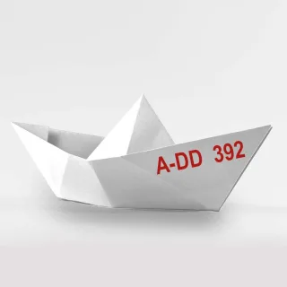 Bootskennzeichen als Aufkleber