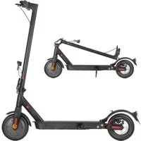iscooter E-Scooter 8,5 Zoll E-Scooter mit Straßenzulassung ABE, Doppelfederung, 350,00 W, 20,00 km/h, 30 KM Reichweite, klappbar, Duales Bremssystem, Belastung bis 120kg