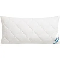 Beco Kopfkissen EcoWell, Füllung: Polyester, Bezug: Bio-Baumwolle oder Microfaser-Feinbatist samtweich, Seitenschläfer, Rückenschläfer, Kissen in den Größen 40x80 cm und 80x80 cm erhältlich!