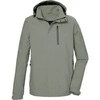 Killtec Outdoorjacke KOS 52 MN JCKT Funktionsjacke: wind- und wasserdicht, atmungsaktiv, abnehmbare Kapuze