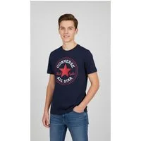 Converse Kurzarmshirt für Kinder Kurzarm, sportlicher Stil, mit Logodruck, elastisches Material