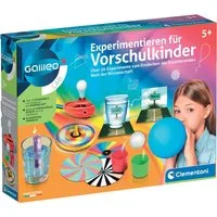 Clementoni® Experimentierkasten Galileo Lab, Experimentieren für Vorschulkinder, Made in Europe