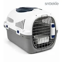 SNOEKIE Tiertransportbox SNOEKIE Tiertransportbox für Katzen & kleine Hunde Skyline bis 15 kg