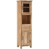 massivum Hochschrank Santa Cruz Badschrank Massivholz