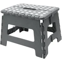 ZOLLNER Tritthocker, 100% Kunststoff, bis ca. 120 kg belastbar, Antirutschnoppen