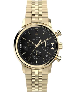 Timex Marlin Herren-Golduhr TW2W59900