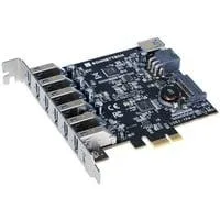 Allegro Type A USB 3.2 5Gbps 7-port PCIe Card, USB-Controller