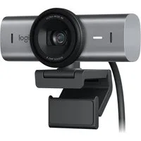 Logitech MX Brio 4K Ultra HD mit Dual-Mikrofonen, Autofokus-Show Mode, schwarz Full HD-Webcam