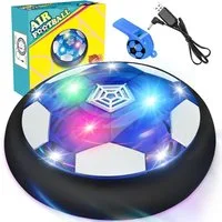Ophy Spielball LED Hoverball – wiederaufladbarer Air Power Fußball für Indoor (1-St), Spiele – interaktives Schwebe-Spielzeug für Kinder