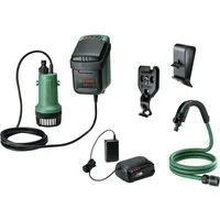 Bosch Home & Garden Akku-Gartenpumpe GardenPump 18V-2000, Regenwasserpumpen mit 1x Akku 2,5 Ah - im Karton