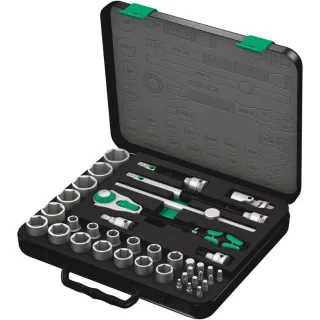 Wera 8100 SC 4 Zyklop Speed-Knarrensatz, 1/2"-Antrieb, zöllig, 38-teilig - 05003647001