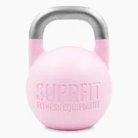 SF SUPRFIT Kettlebell Pro Competition, Multifunktionale Stahl Kugelhanteln für Kraft- & Crosstraining